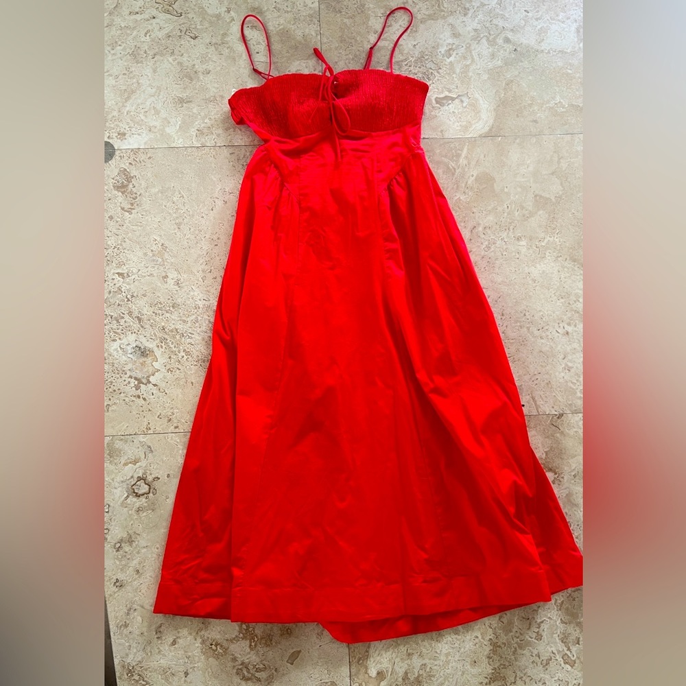 New Free people dress in red convertible XL